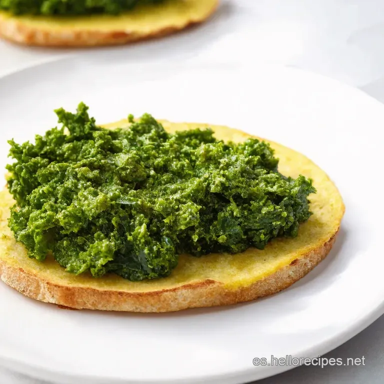 Tostadas Italianas con Pesto de Kale y Mozzarella Fresca