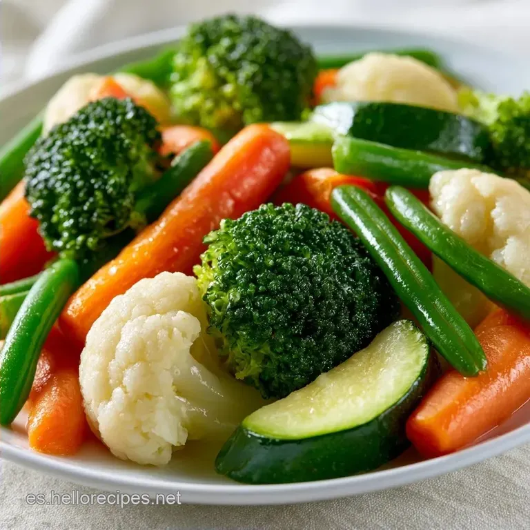 Verduras Al Vapor: Receta Saludable