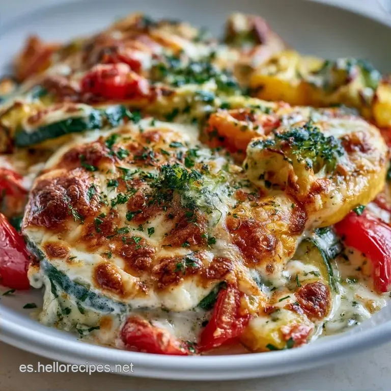 Verduras Gratinadas Al Horno Sencillas con Queso