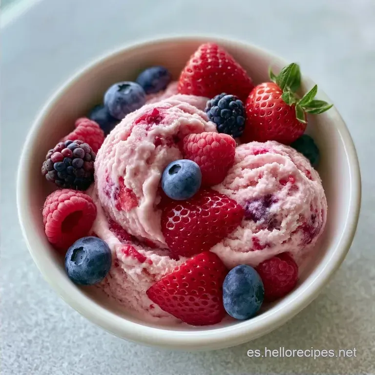 Yogur Helado Fresa: Cremoso y Ligero