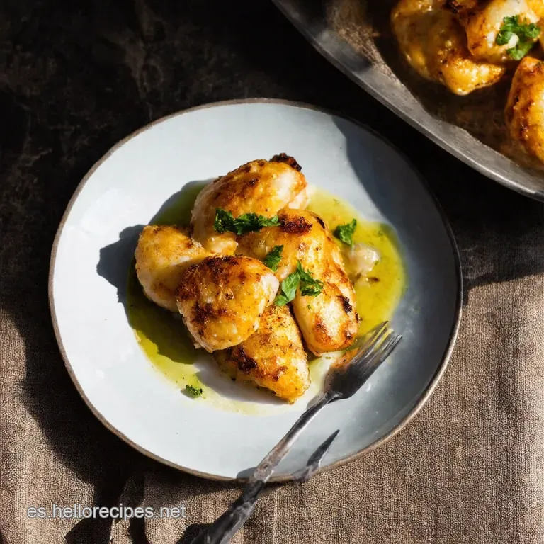 Zamburi&ntilde;as a la Plancha al Ajillo